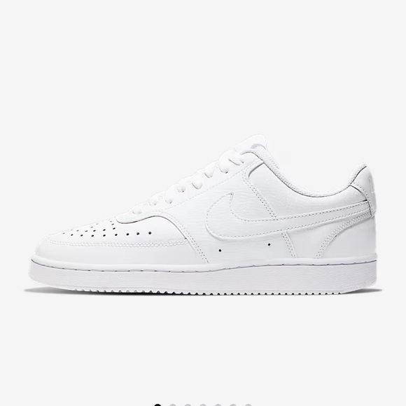 Nike Shoes - Nike Women’s Court Vision Low White Sneakers Sleek Design